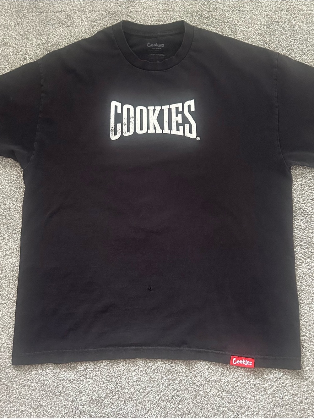 Cookies Clothing Shirt Mens XL Black Boxing Pound for Pound Graphic Tee READ
